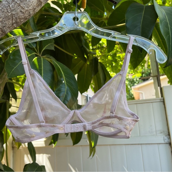 Free People Star Mesh Triangle Underwire Bra. - Picture 4 of 4